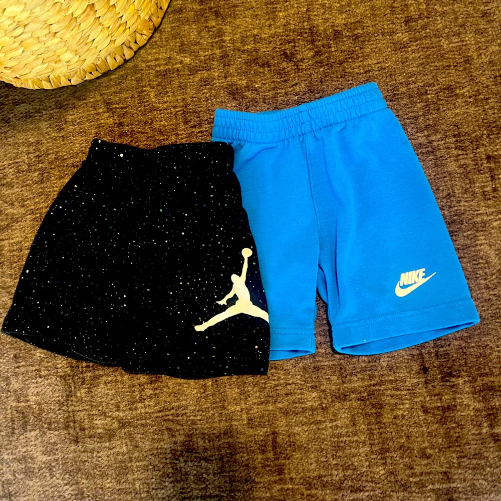 Two pairs 3T shorts. Worn maybe twice.